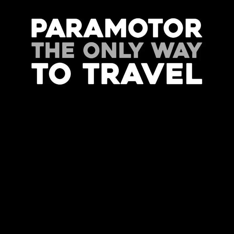 Paramotor paragliding