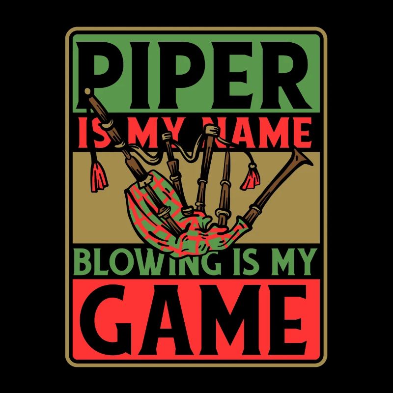 Piper est mon nom, souffler est mon jeu sarbacane
