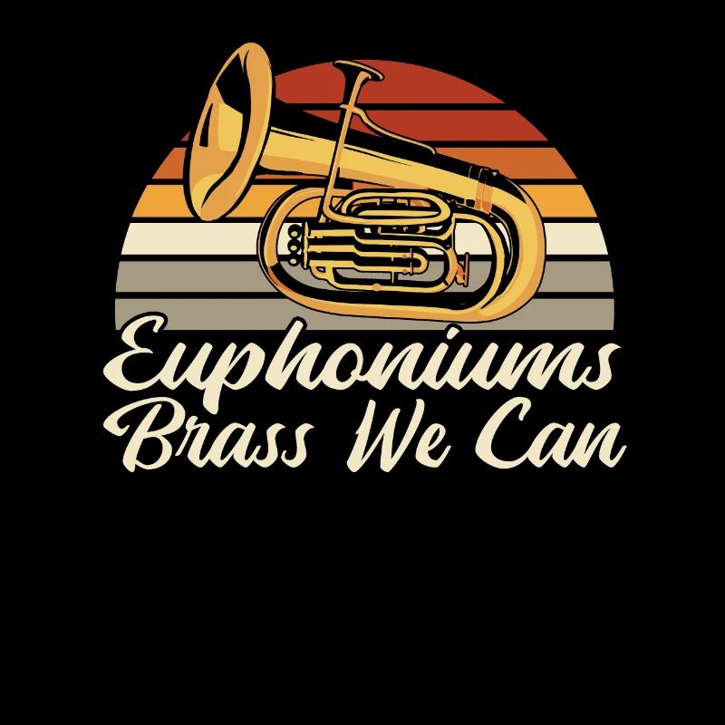 Euphoniums Blechbläser Wir können Euphonist Euphoniumist