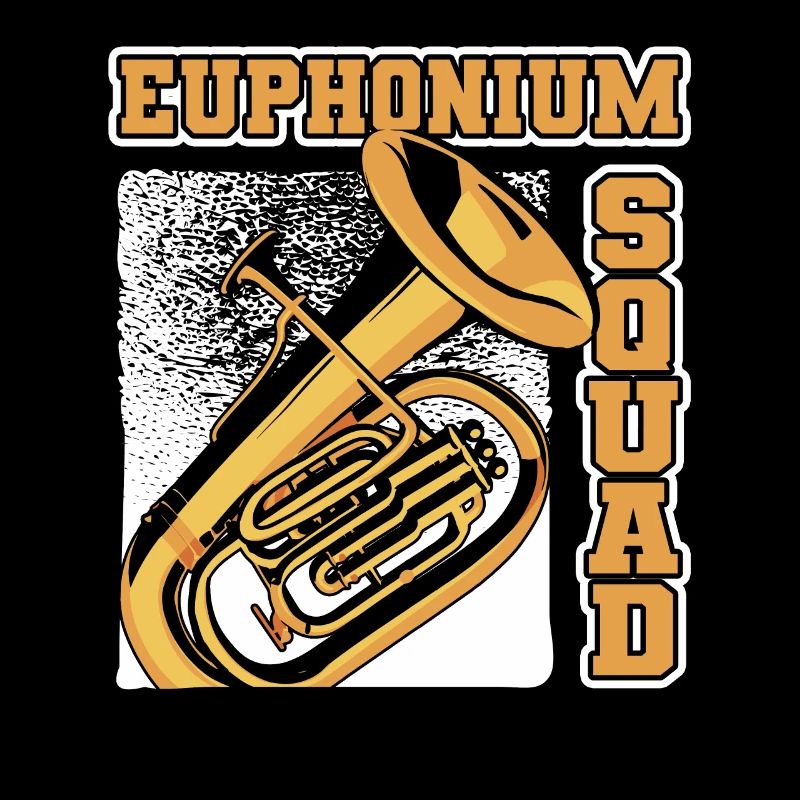 Euphonium Squad Euphoniumist Instrument Euphonist