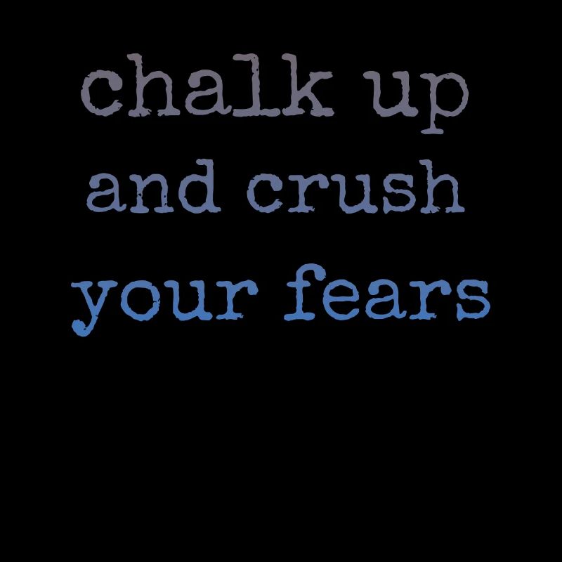 Bouldering Chalk Up Boulderer