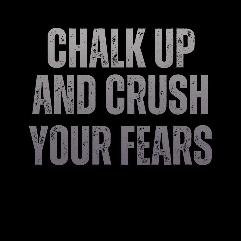 Bouldering Chalk Up Boulderer