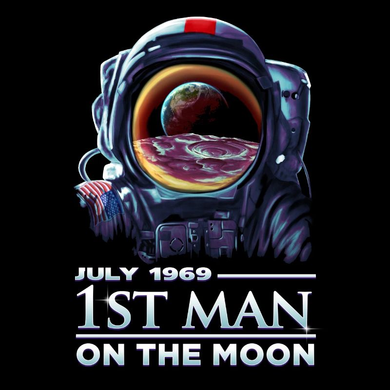 Astronaute 1969 premier homme sur la lune - DK Studio