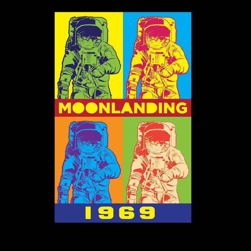 Apollo 11 Pop Art Design for 50th Anniversary