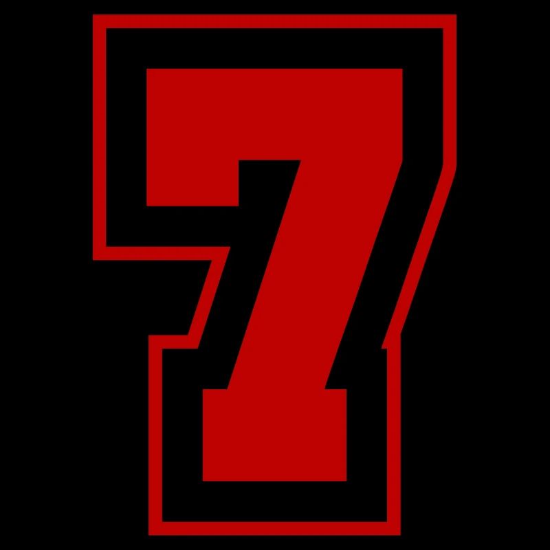 7 Number symbol