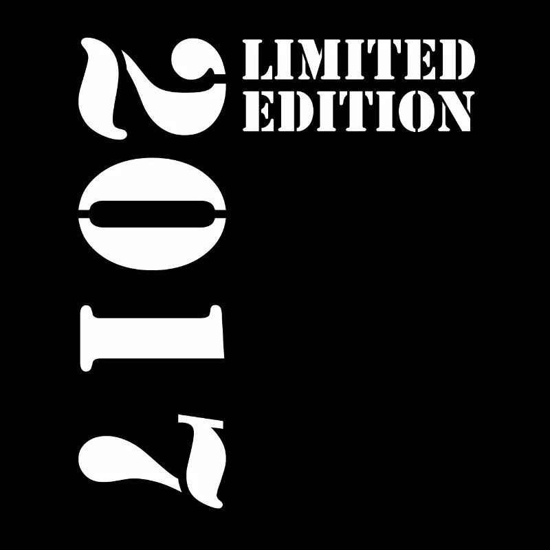 2017 Édition Limitée Anniversaire Cadeau Décoration