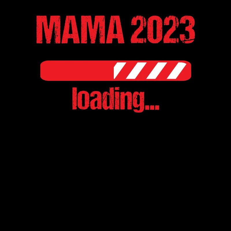 Mama 2023 Loading Schwangerschaft Bekanntgabe Baby