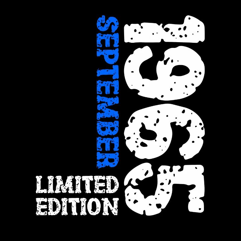 1965 Septembre Édition Limitée 58th Birthday Deco