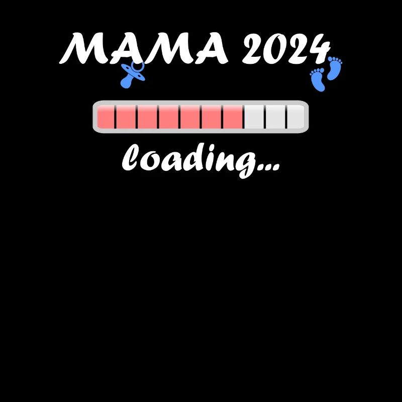 Mama 2024 Loading Schwangerschaft Bekanntgabe Baby