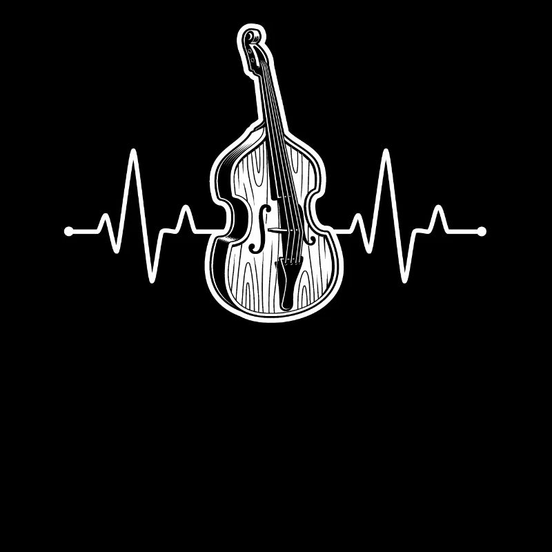 Kontrabass Kontrabassspieler Kontrabassist