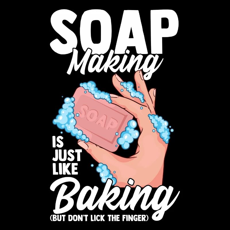 Soap Making Like Backing Don't Lick Finger Soap