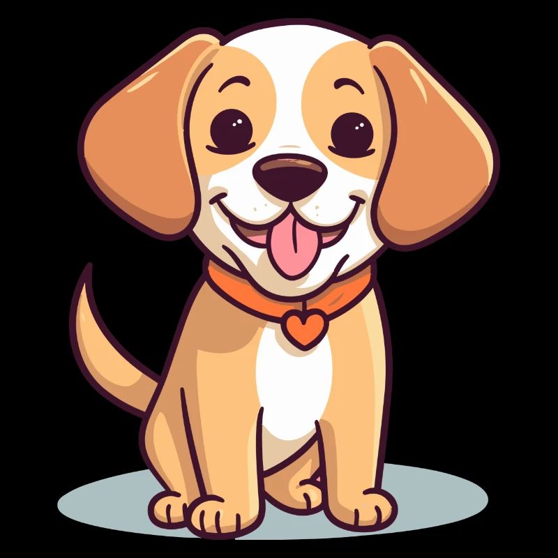 Conception de chien mignon pour les propriétaires de chiens