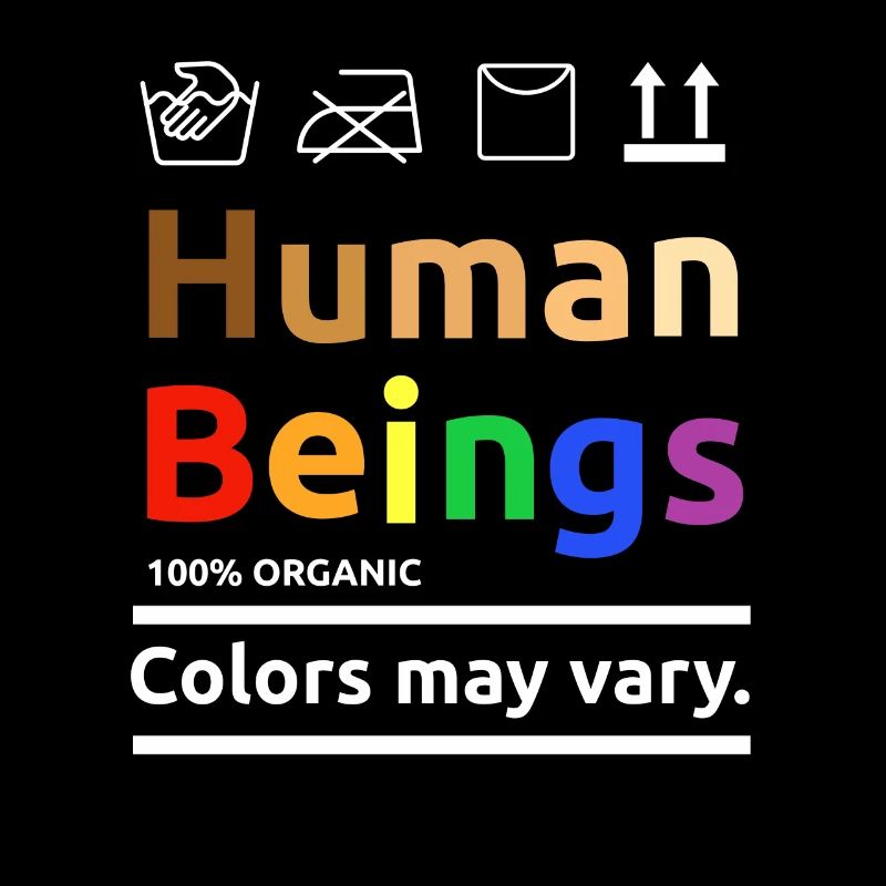 Human Beings Couleurs peuvent varier LGBT Gay Pride Equali