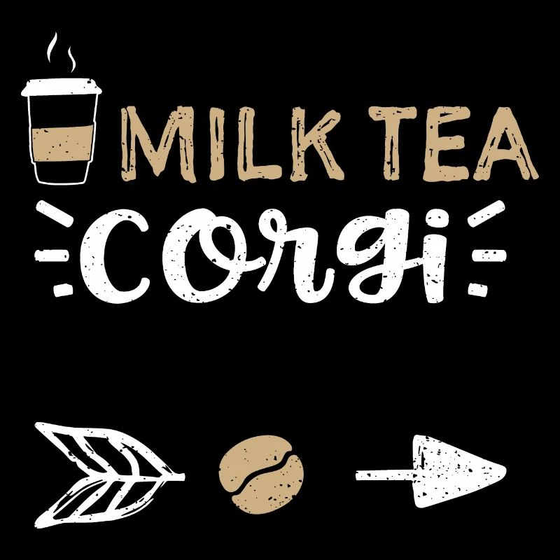 Milk Tea Corgi - Coffee