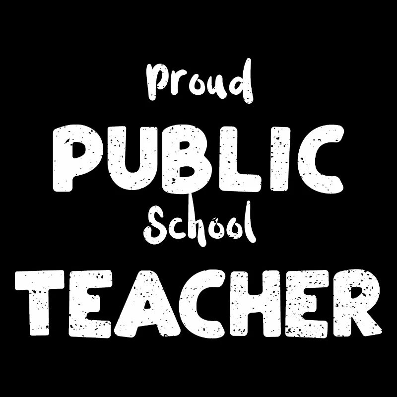 Fier enseignant d’école publique