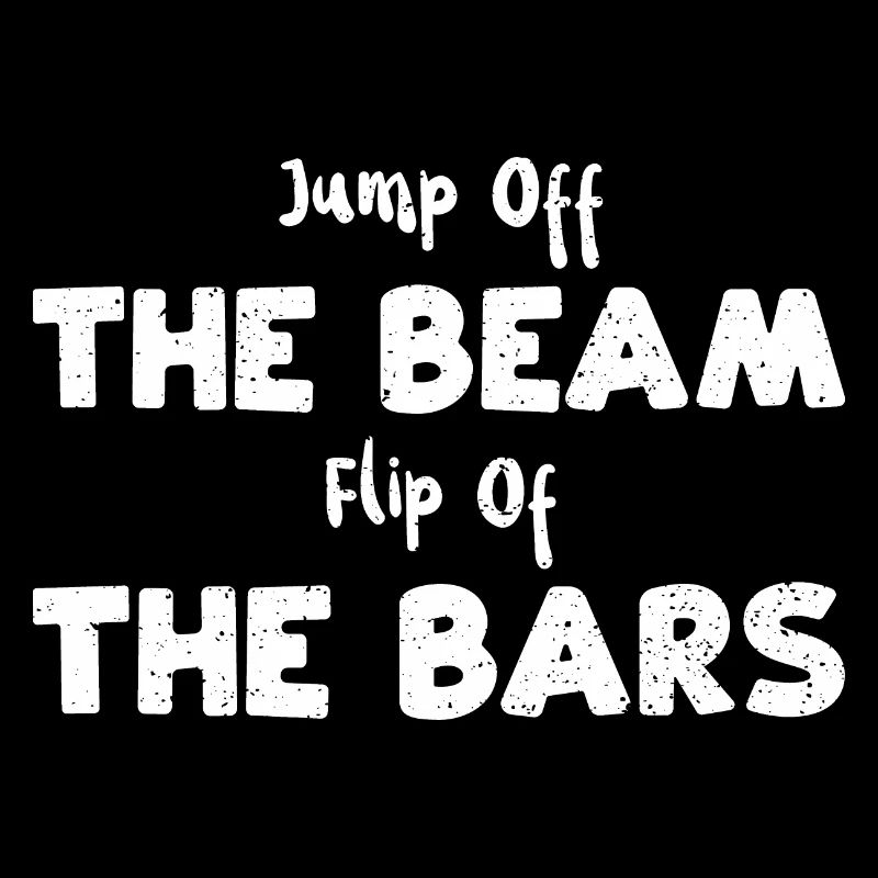 Sauter du beam flip des barres