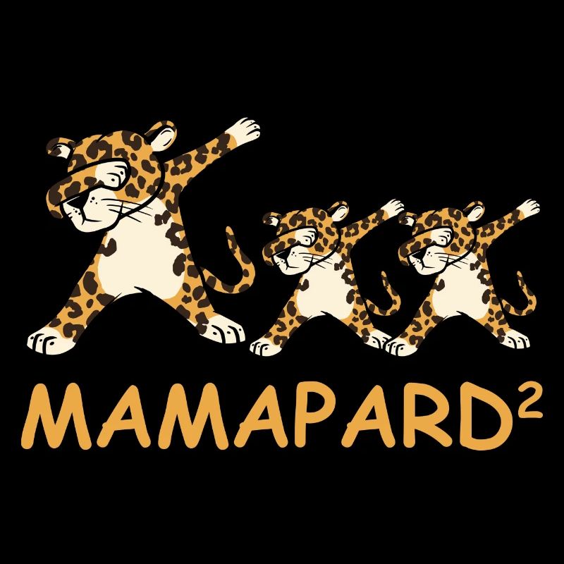 Schwanger werdene Mutter Zwillinge Leopard