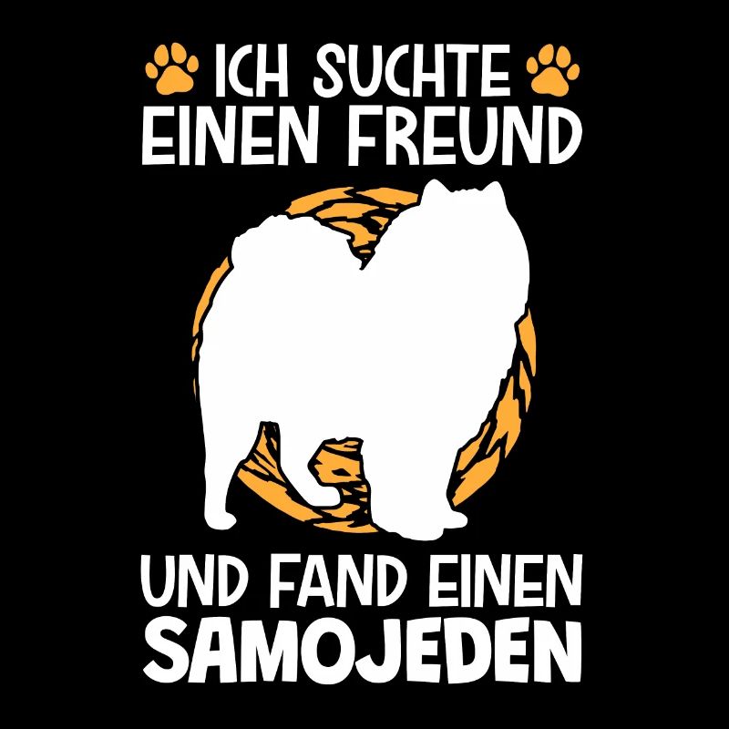 Suchte meinen Samojede Schlittenhund