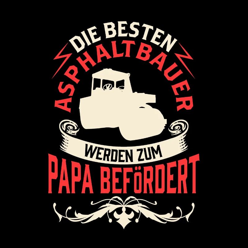 Le constructeur d’asphalte à papa transporte l’asphalter