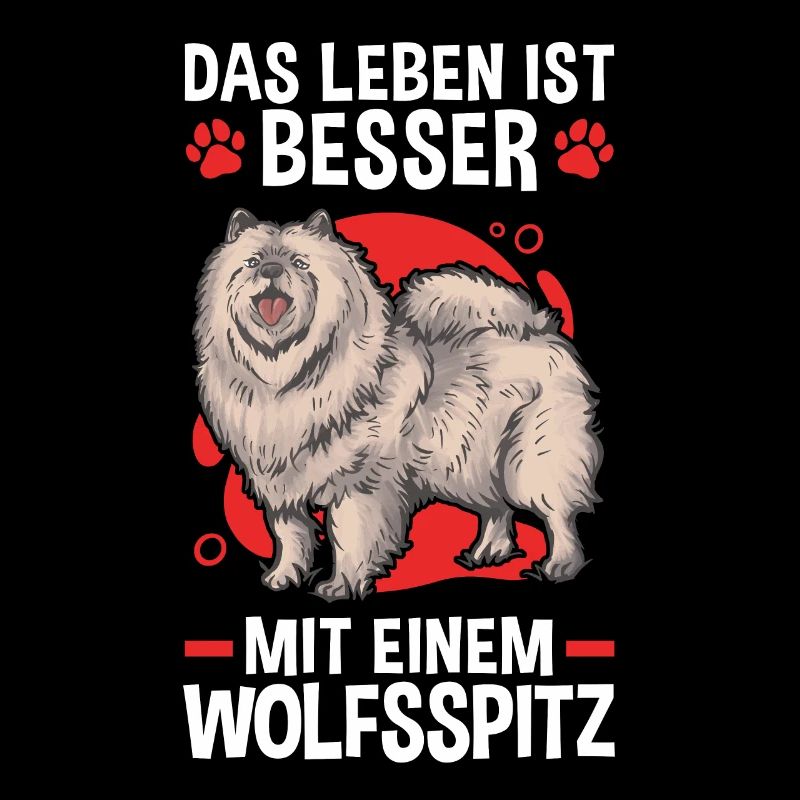 Leben mit Wolfsspitz deutscher Spitz Keeshond