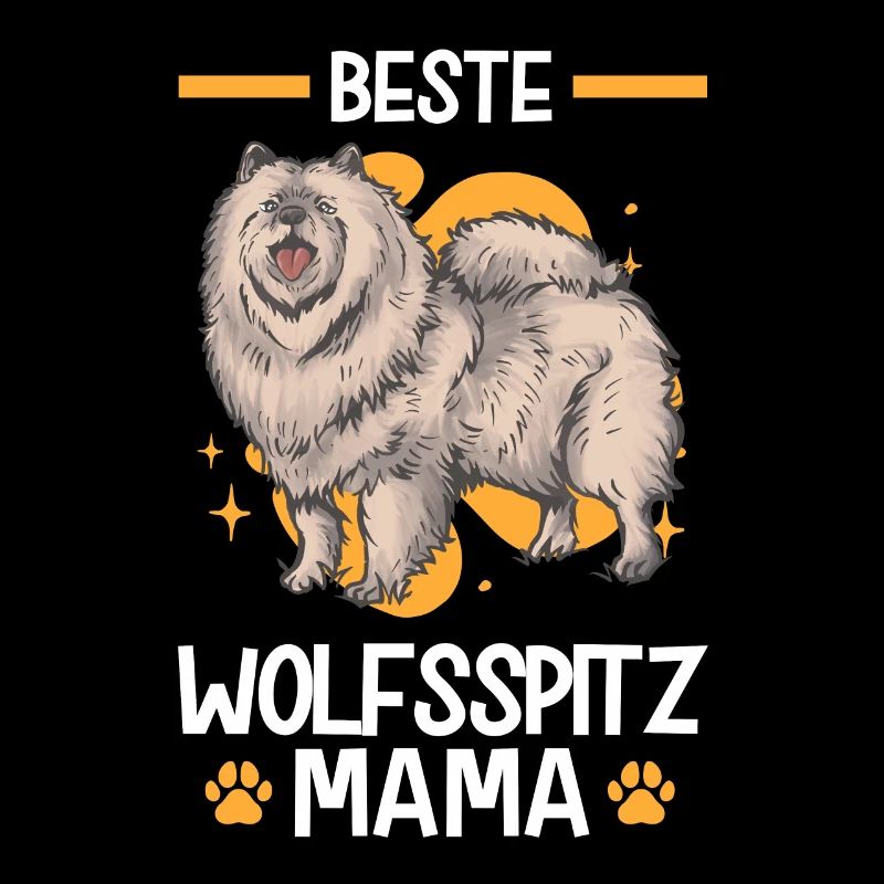 Wolfsspitz Mama deutscher Spitz Keeshond