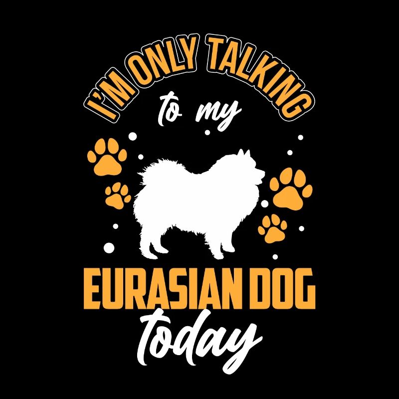 Ne parle qu’à mon chien eurasien Eurasier