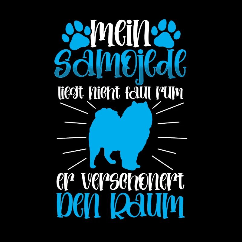 Samojede verschönert den Raum Samojedenspitz