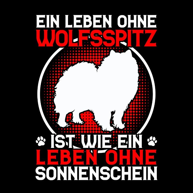 La vie sans Wolfsspitz Allemand Wolfsspitz