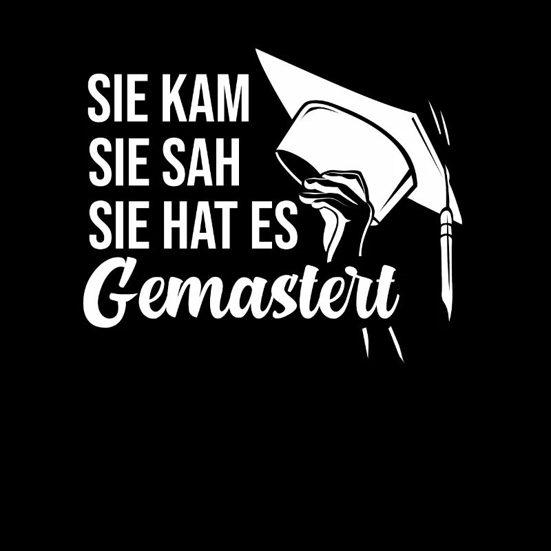 Master Abschluss Geschenk Student