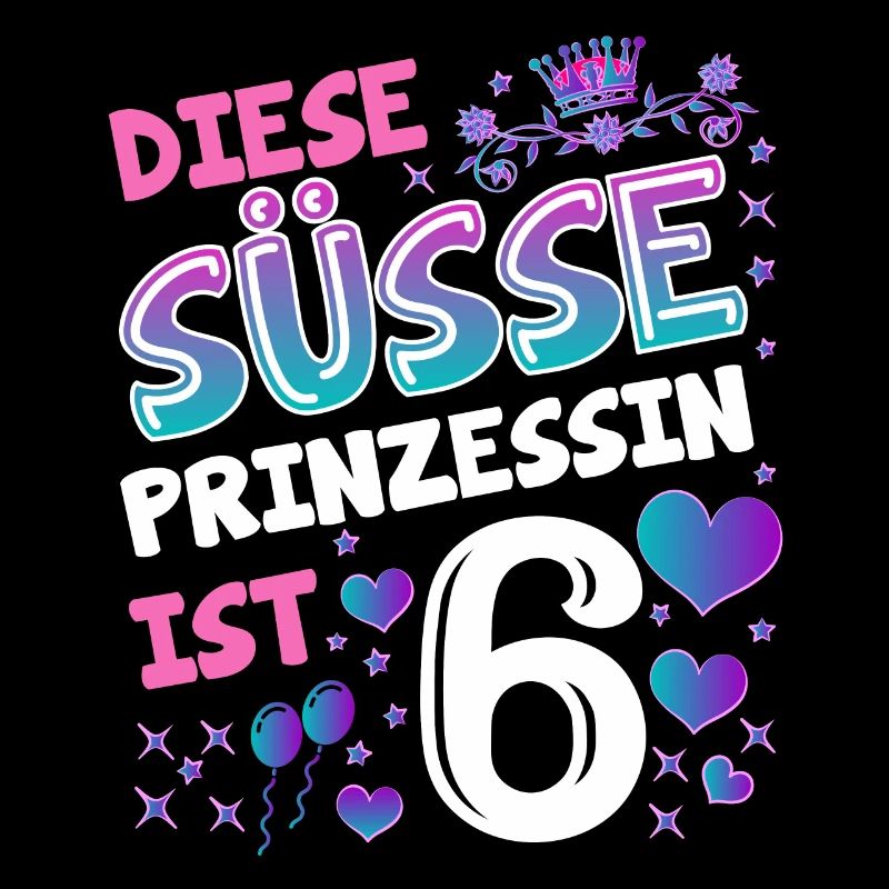 6. Geburtstag Mädchen Geschenk Königstochter