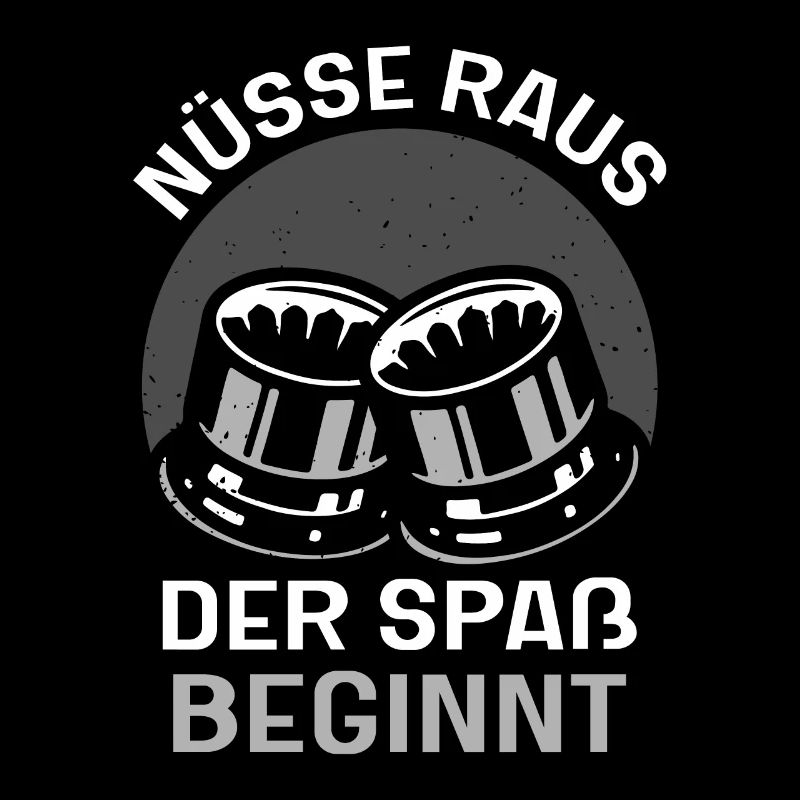 Nüsse raus der spaß beginnt