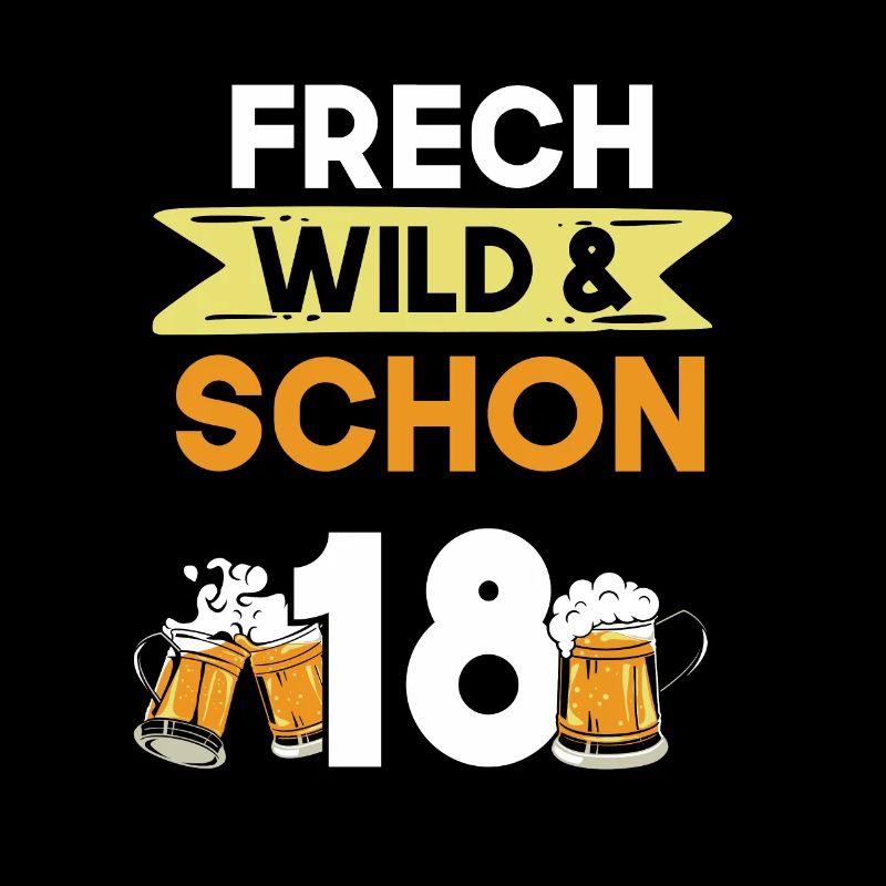 18 Jahre Geburtstag Bier Biertrinker