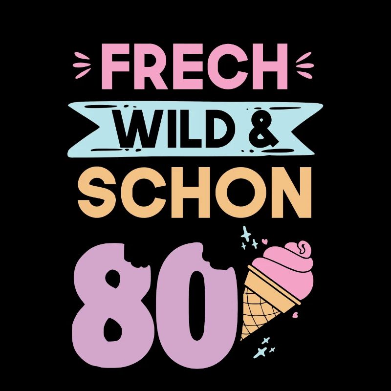 Geschenk 80 Jahre Geburtstag Eis essen