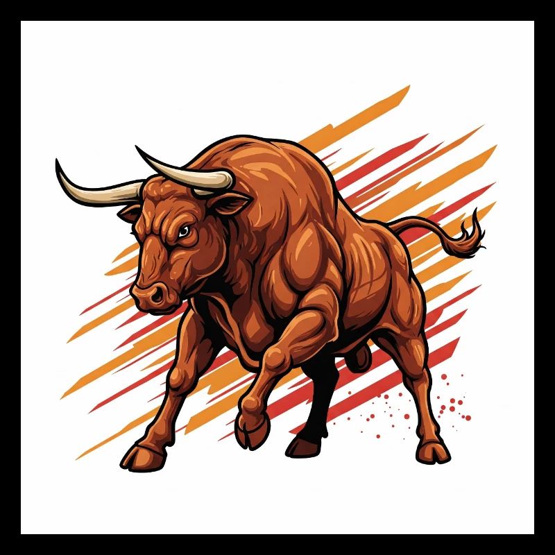 Taureau - Marché Boursier - Succès - Forte performance