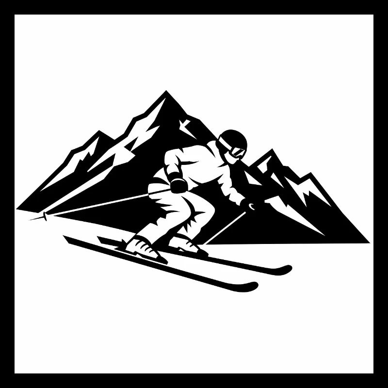 Skiing: Fun, technique and adventure in the mountains