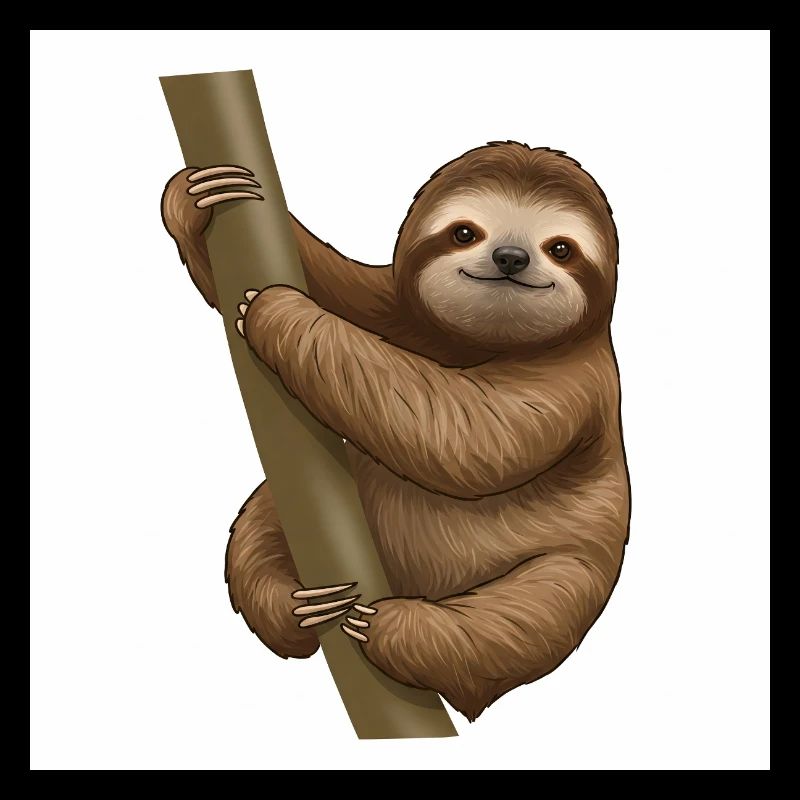Sloths: Masters of deceleration
