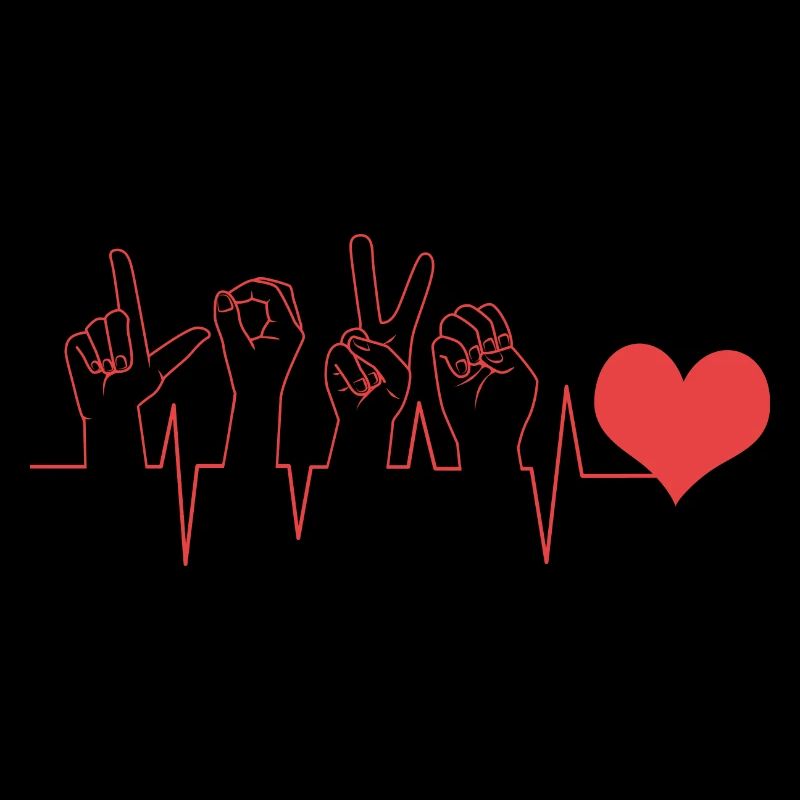Sign language sign ASL deaf
