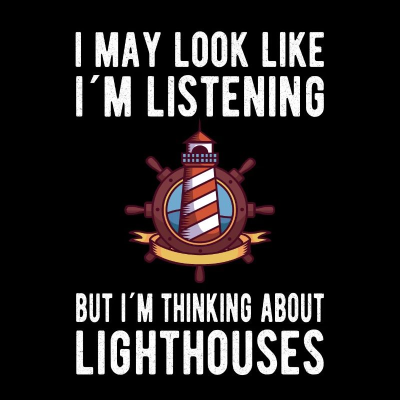 Lighthouse Seaside thinking about lighthouses