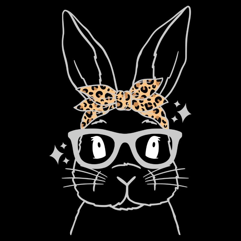 Niedlicher Hase Leopard Kaninchen