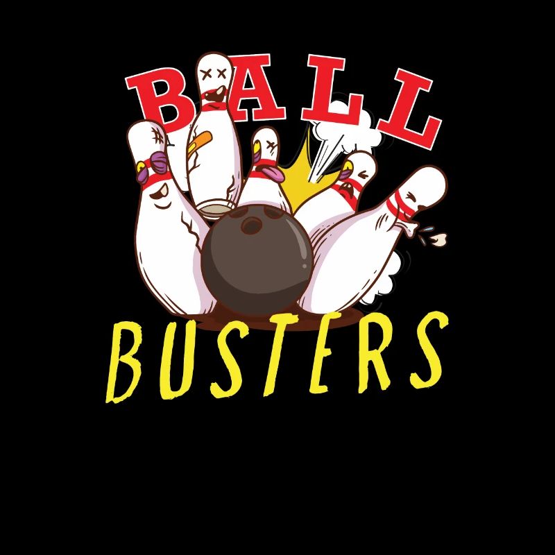 Lustige Bowling Team Bowler Strike Geschenkidee
