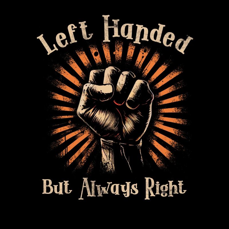Left Handed Lefty Left-Hander Leftie Buddy