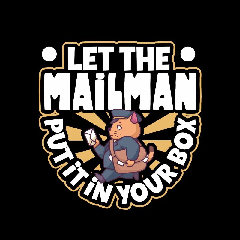 Postangestellte Postdame Postbote Post