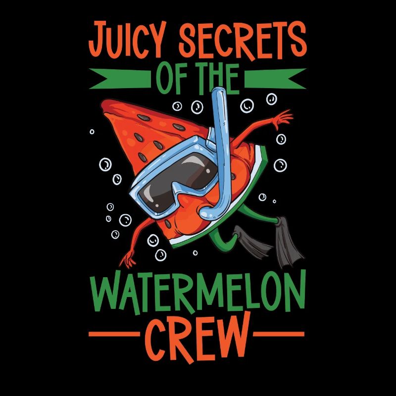 Pastèque Funny Fruit Drôle de dicton