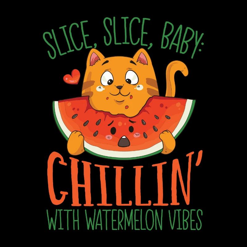 Pastèque Funny Fruit Drôle de dicton