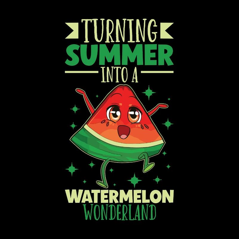 Pastèque Funny Fruit Drôle de dicton