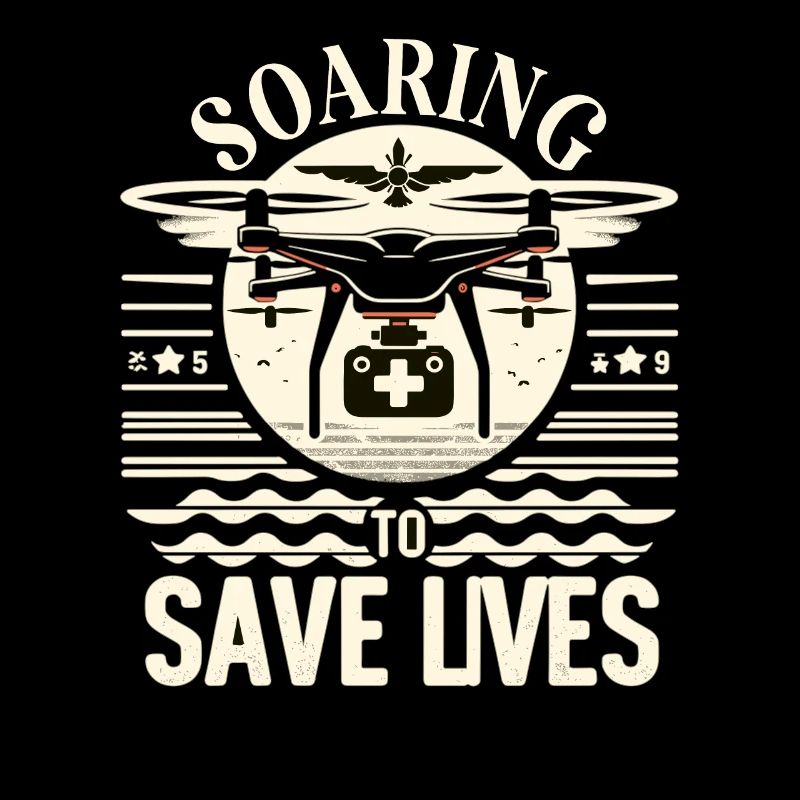 Drohne Pilot Opa Geschenkidee Alter Mann Mit