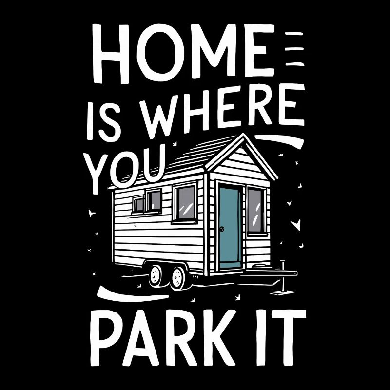 Rolling Tiny House Minimalistischer Lebensstil