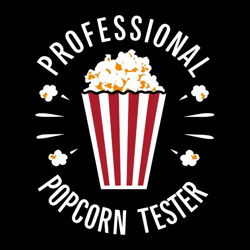 Lustiger Popcorn-spruch, Binge-watching-popcorn