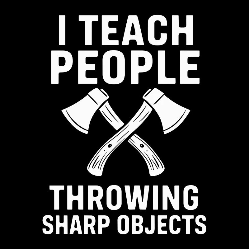Masters of axe throwing for precise target practice
