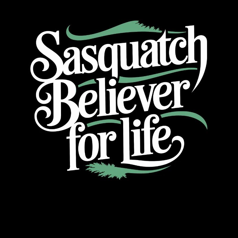 Bigfoot croyant Sasquatch Cryptide Créature de la forêt